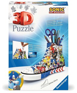 Ravensburger Spiel 3D Puzzle Sneaker Sonic the Hedgehog 