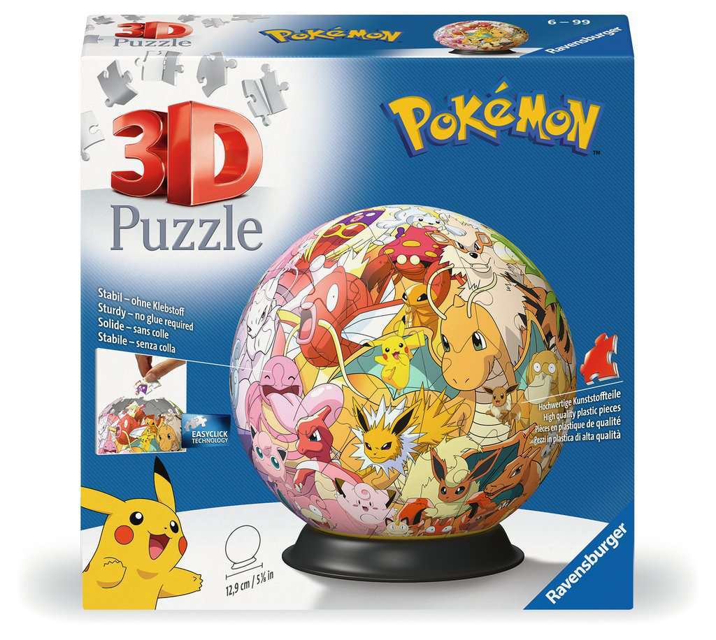 Ravensburger Spiel Puzzle-Ball Pok&eacute;mon Kanto Region 