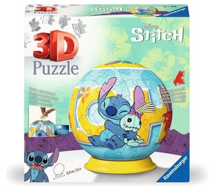 Ravensburger Spiel 3D Puzzle-Ball Disney Stitch 
