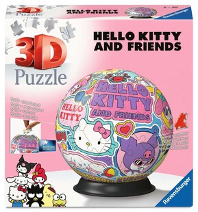 Ravensburger Spiel 3D Puzzle-Ball Hello Kitty and Friends 