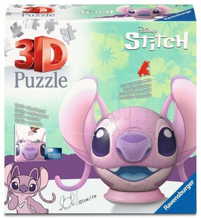 Ravensburger Spiel 3D Puzzle-Ball Disney Stitch - Angel 