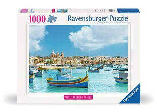 Ravensburger Spiel Erwachsenenpuzzle 1000 Teile - Mediterranes Malta 
