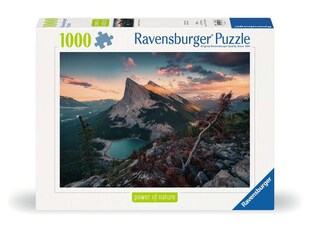Ravensburger Spiel Erwachsenenpuzzle 1000 Teile - Abends in den Rocky Mountains 