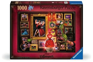 Ravensburger Spiel Erwachsenenpuzzle 1000 Teile - Disney Villainous - Königin der Herzen 