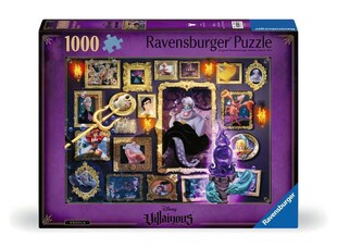 Ravensburger Spiel Erwachsenenpuzzle 1000 Teile - Disney Villainous - Ursula 