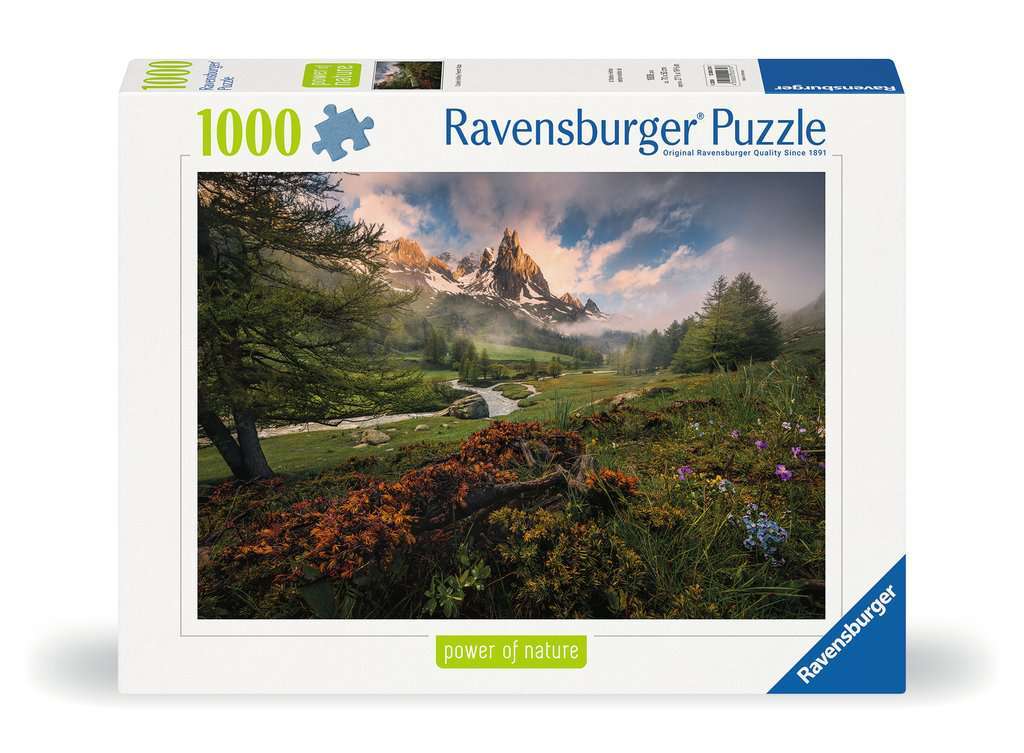 Ravensburger Spiel Malerische Stimmung im Vall&eacute;e de la Clar&eacute;e, Franz&ouml;sische Alpen 