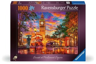 Ravensburger Spiel Erwachsenenpuzzle 1000 Teile - Sonnenuntergang in London 