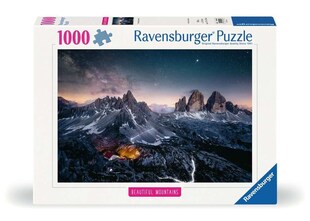 Ravensburger Spiel Erwachsenenpuzzle 1000 Teile - Drei Zinnen, Dolomiten 