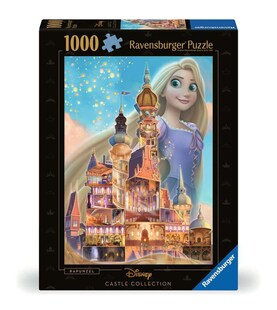 Ravensburger Spiel 1000 Teile - Disney Prinzessinnen - Disney Castles: Rapunzel 
