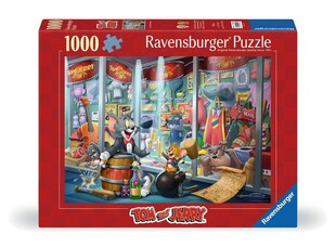 Ravensburger Spiel Erwachsenenpuzzle 1000 Teile - Tom & Jerry - Ruhmeshalle von Tom & Jerry 