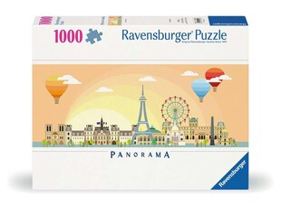 Ravensburger Spiel Erwachsenenpuzzle 1000 Teile - Ein Tag in Paris 