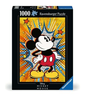 Ravensburger Spiel Erwachsenenpuzzle 1000 Teile - Disney Micky Maus - Retro Mickey 