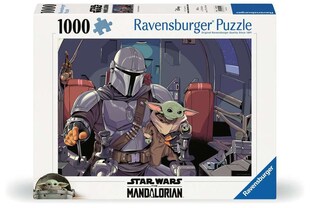Ravensburger Spiel Erwachsenenpuzzle 1000 Teile - Star Wars The Mandalorian 