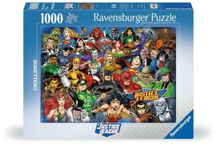 Ravensburger Spiel Erwachsenenpuzzle 1000 Teile - Challenge DC Comics 