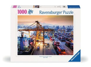 Ravensburger Spiel Erwachsenenpuzzle 1000 Teile - Hafen 