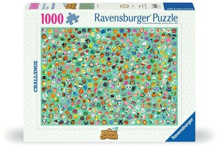 Ravensburger Spiel Erwachsenenpuzzle 1000 Teile - Challenge Animal Crossing 