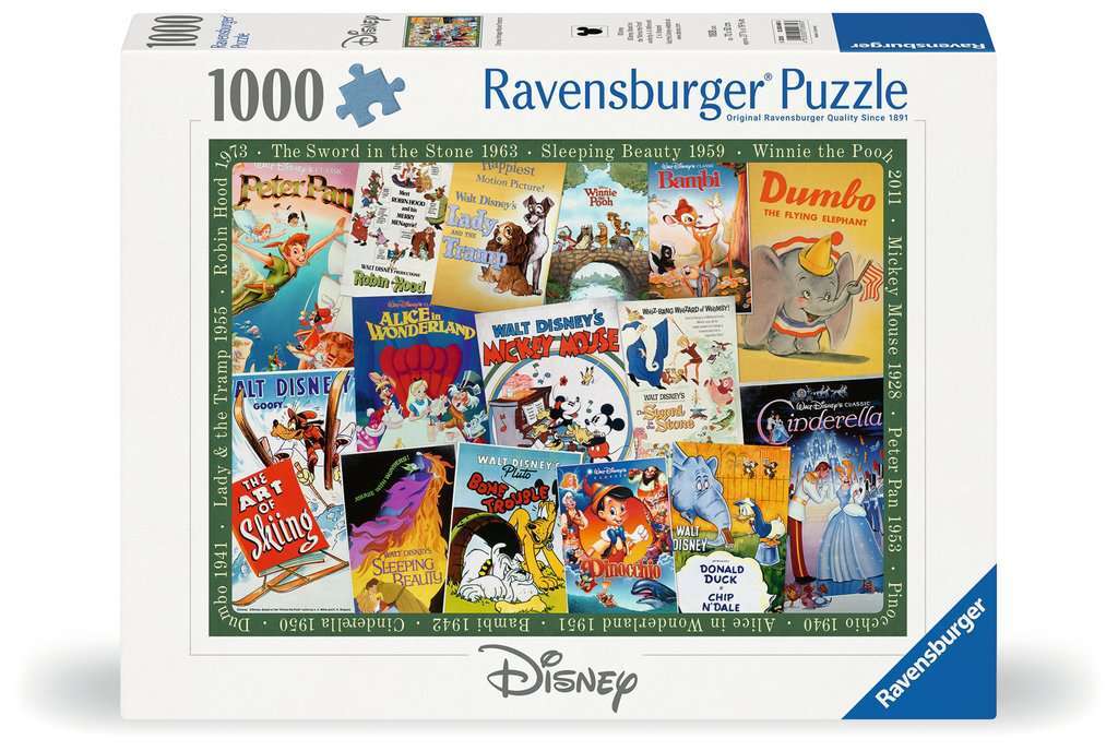 Ravensburger Spiel Disney Vintage Movie Poster 