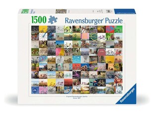 Ravensburger Spiel Erwachsenenpuzzle 1500 Teile - 99 Fahrräder und mehr... 