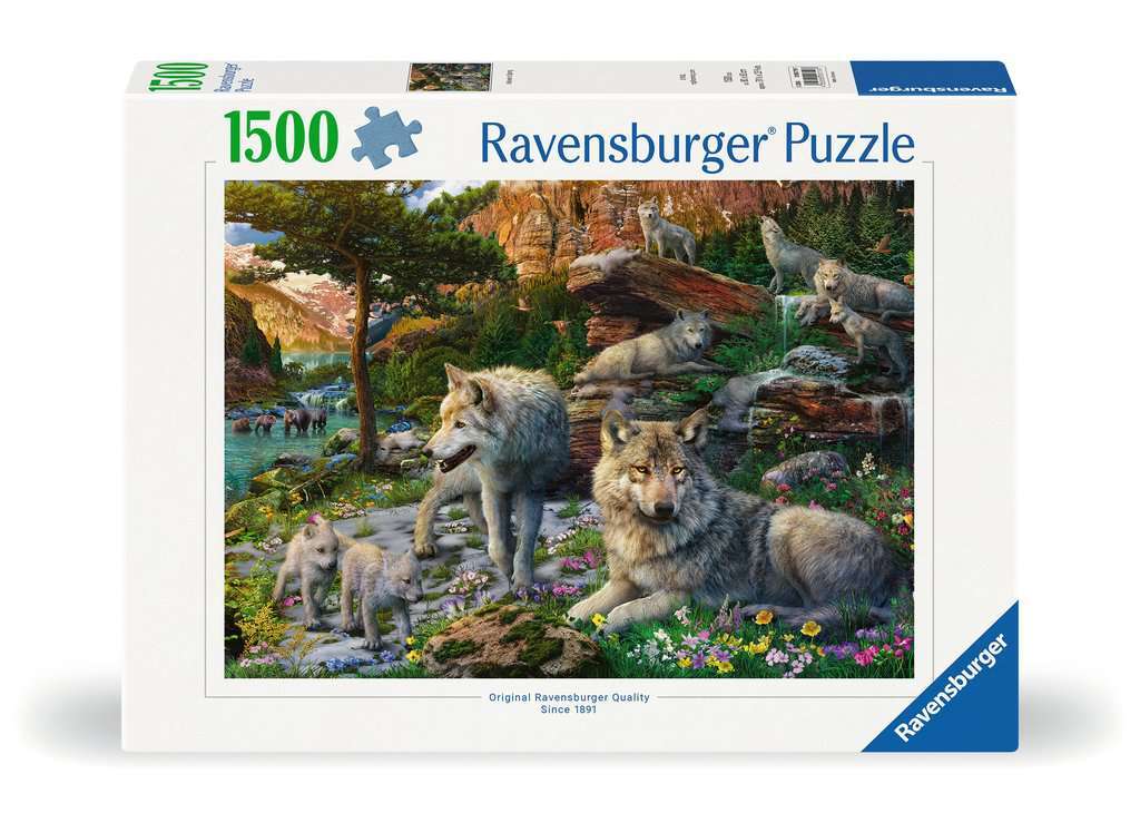Ravensburger Spiel Wolfsrudel im Fr&uuml;hlingserwachen 