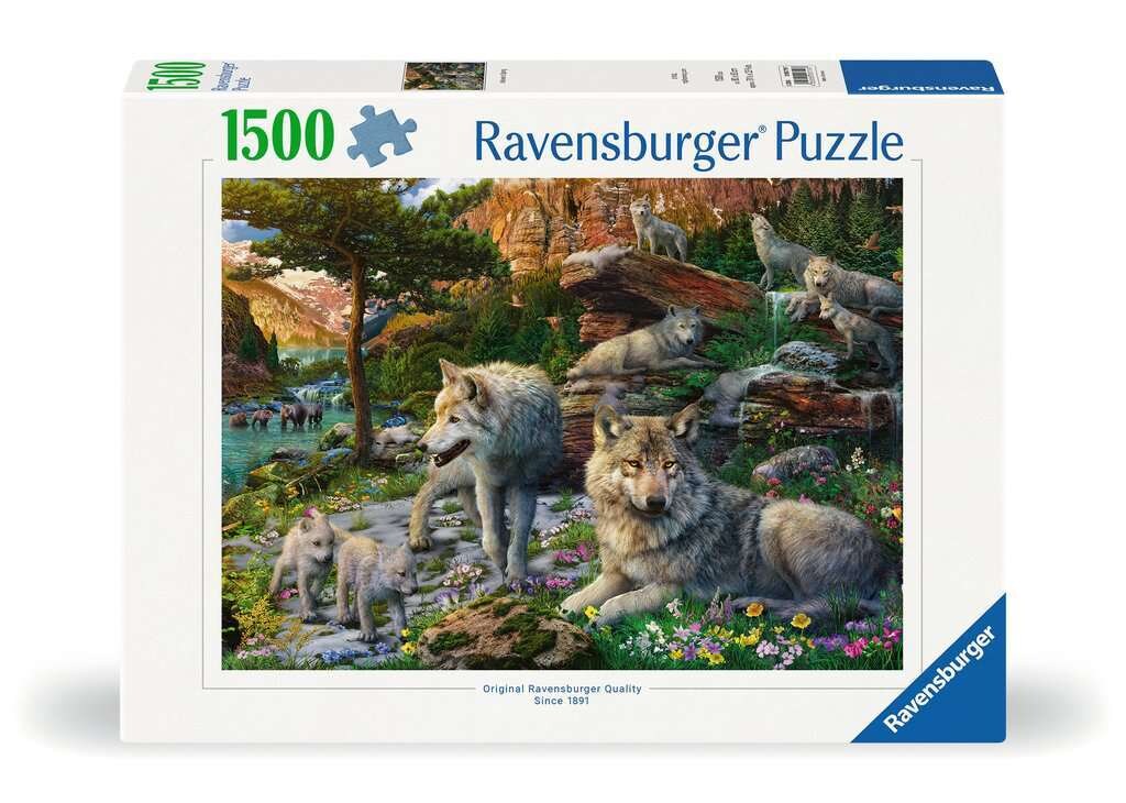 Spiel Wolfsrudel im Frühlingserwachen