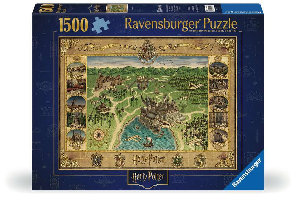 Ravensburger Spiel Hogwarts Karte 