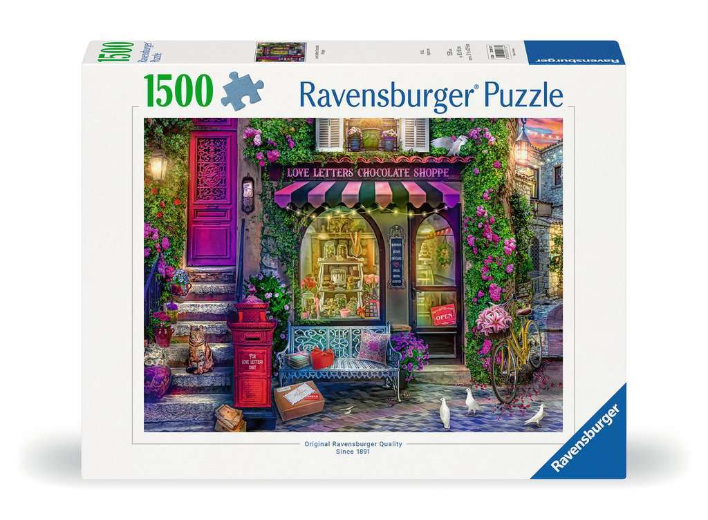 Ravensburger Spiel Liebesbriefe und Schokolade 