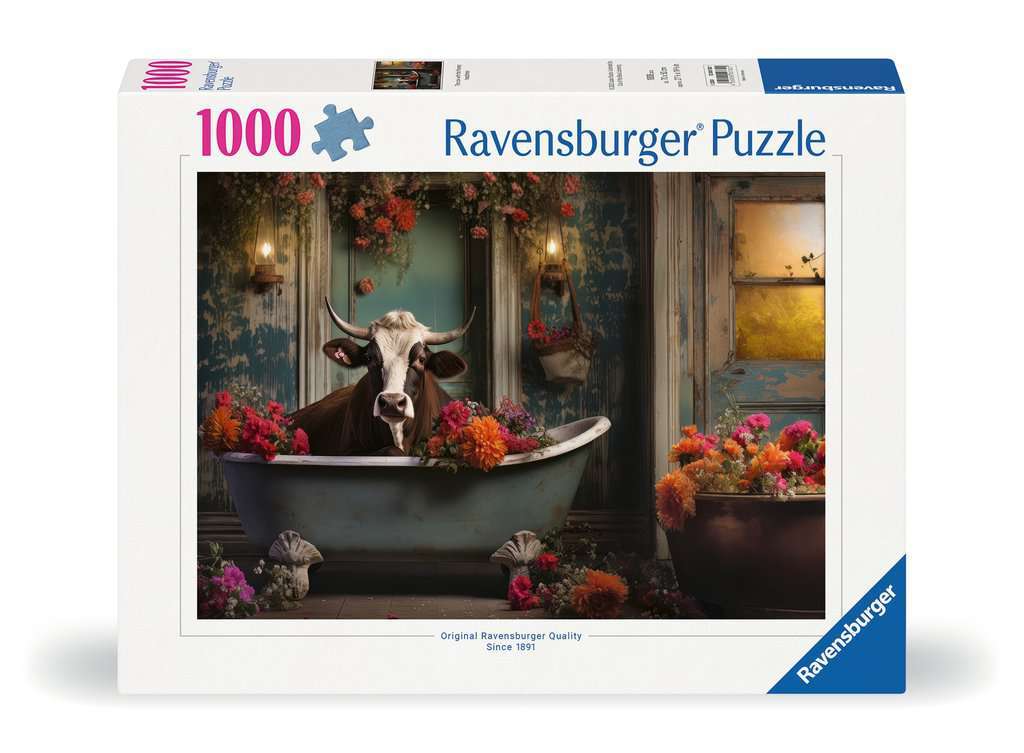 Ravensburger Spiel Die Kuh in der Badewanne 
