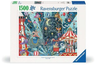 Ravensburger Spiel Erwachsenenpuzzle 1500 Teile - Willkommen beim Zirkus 
