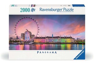 Ravensburger Spiel Erwachsenenpuzzle 2000 Teile - Kunterbuntes London 