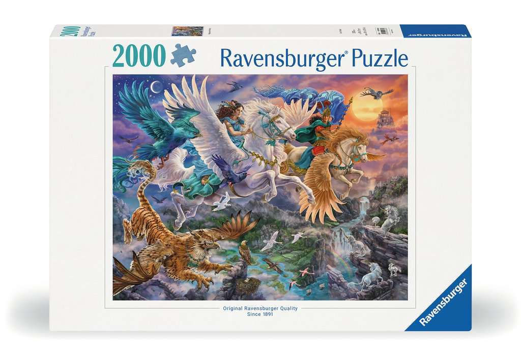 Ravensburger Spiel Auf dem Pegasus durch die L&uuml;fte 