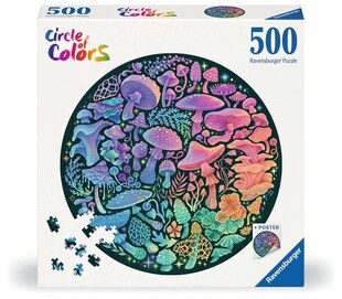 Ravensburger Spiel Erwachsenenpuzzle 500 Teile - Pilze 