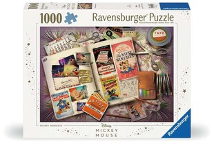 Ravensburger Spiel Erwachsenenpuzzle 1000 Teile - Disney Micky Maus - 1940 Mickey Moments 