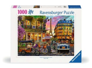 Ravensburger Spiel Erwachsenenpuzzle 1000 Teile - Paris im Morgenrot 