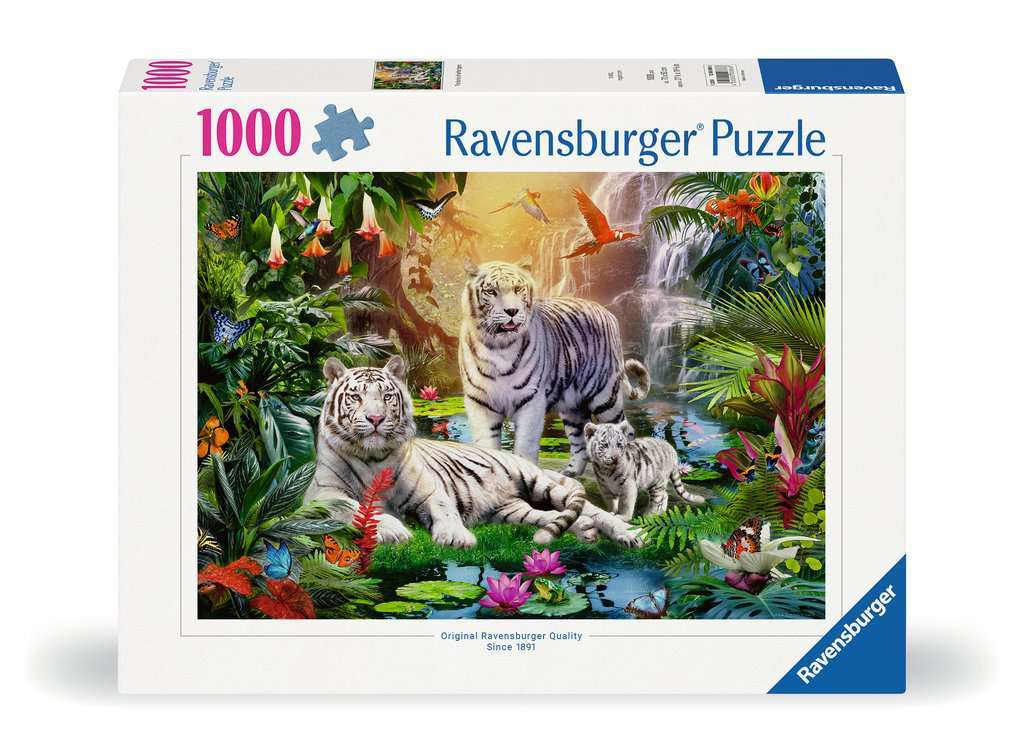 Ravensburger Spiel Familie der Wei&szlig;en Tiger 