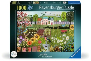 Ravensburger Spiel Erwachsenenpuzzle 1000 Teile - Schrebergarten 