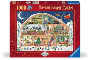 Ravensburger Spiel Erwachsenenpuzzle 1000 Teile - Die Weihnachtswerkstatt 