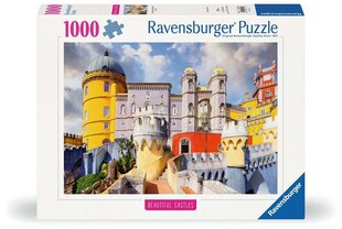 Ravensburger Spiel Erwachsenenpuzzle 1000 Teile - Palácio Nacional da Pena, Portugal 