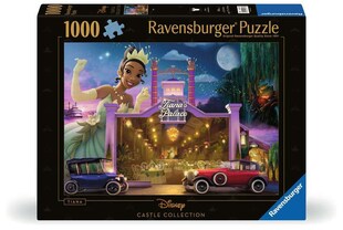 Ravensburger Spiel Erwachsenenpuzzle 1000 Teile - Disney Prinzessinnen - Disney Castle: Tiana 