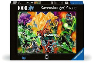 Ravensburger Spiel Erwachsenenpuzzle 1000 Teile - Justice League - Grüne Laternen 