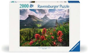 Ravensburger Spiel Erwachsenenpuzzle 2000 Teile - Unberührte Berge 