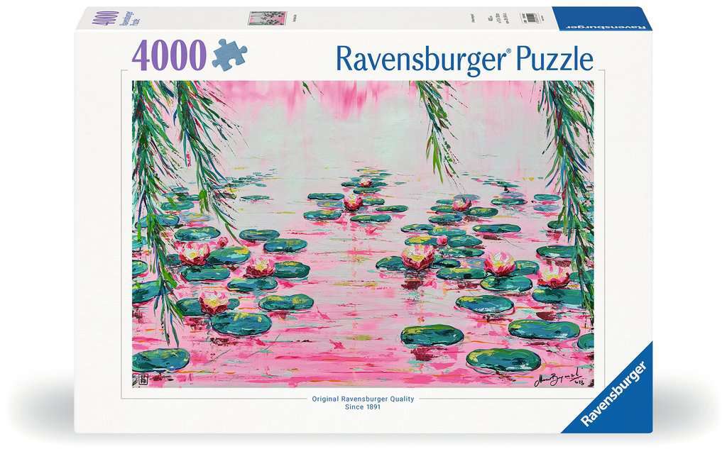 Ravensburger Spiel Rosafarbene Seerosen von Mauro Bergonzoli 
