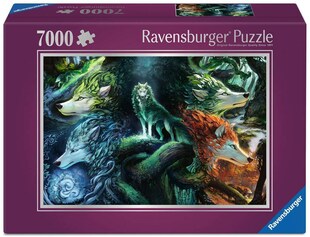 Ravensburger Spiel Erwachsenenpuzzle 7000 Teile - Das Flüstern des Waldes 