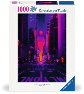 Ravensburger Spiel Erwachsenenpuzzle 1000 Teile - New York in Neon 