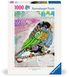 Ravensburger Spiel Erwachsenenpuzzle 1000 Teile - Bunter Vogel 
