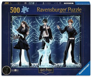 Ravensburger Spiel 500 Teile - Harry Potter - Leuchtender Patronus 