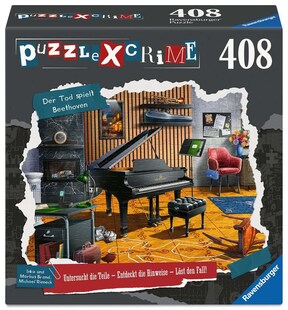 Ravensburger Spiel Puzzle X Crime 408 Teile - Der Tod spielt Beethoven 