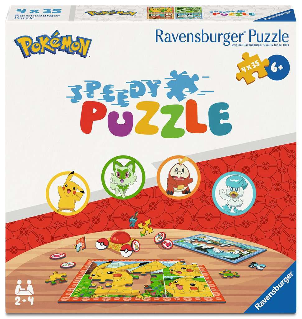Ravensburger Spiel Speedy Puzzle Pok&eacute;mon 