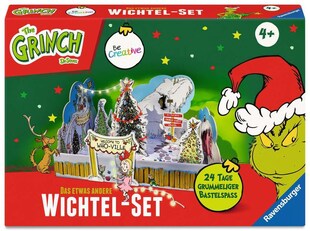 Ravensburger Spiel BeCreative DIY Wichtelset mit dem Grinch - für Kinder ab 4 Jahren 