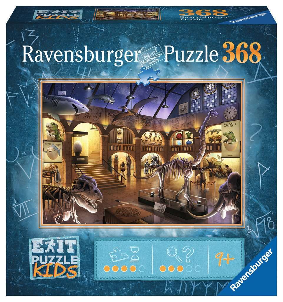 Ravensburger Spiel EXIT Puzzle Kids Im Naturkundemuseum 