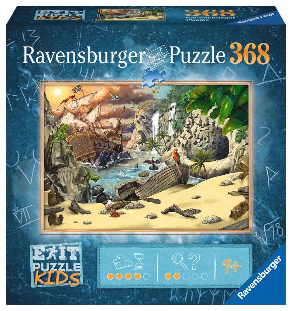 Ravensburger Spiel EXIT Puzzle Kids Das Piratenabenteuer 